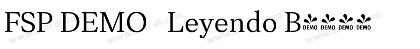 FSP DEMO   Leyendo B字体转换
